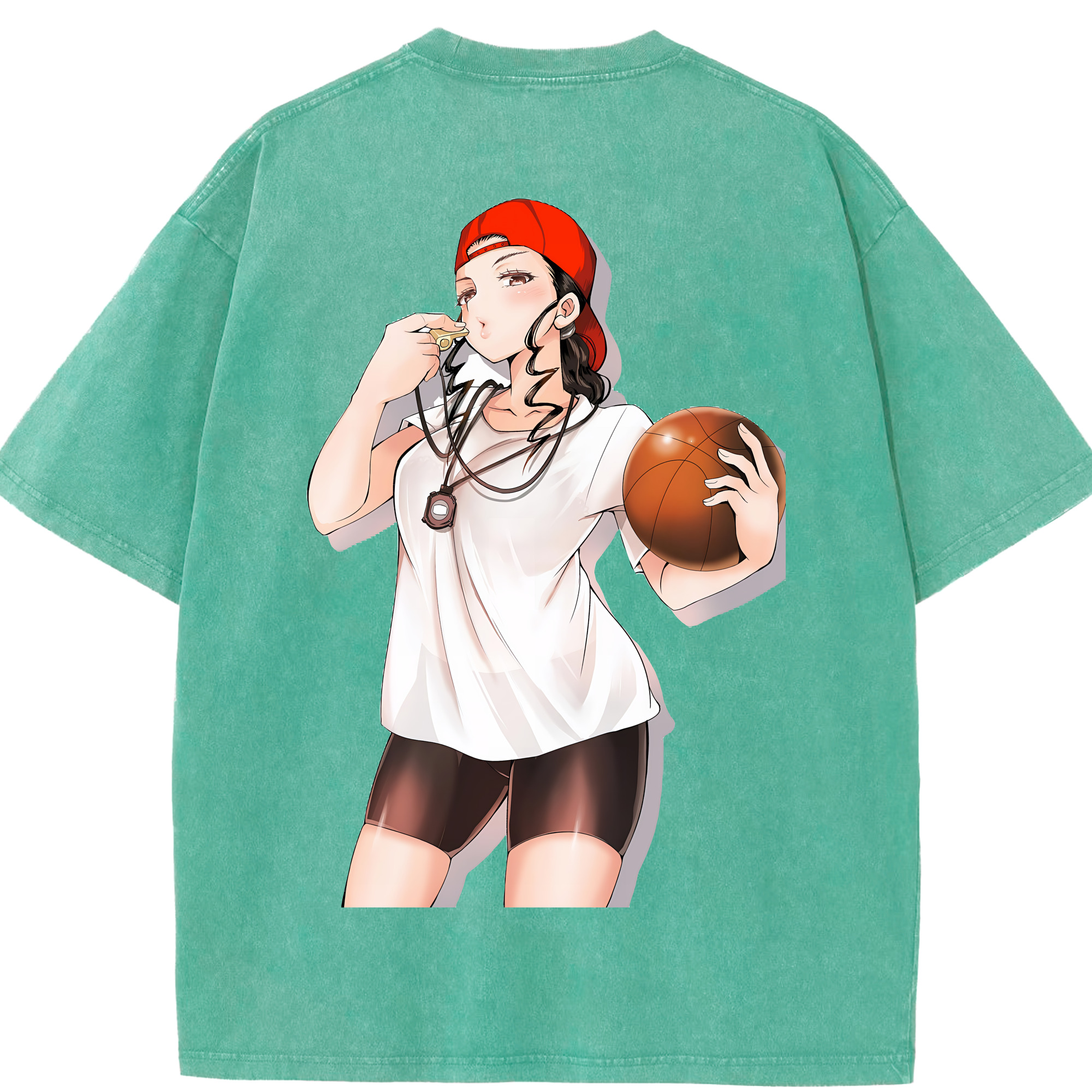 （画像用） SLAM DUNK／スラムダンク 綿100% ヴィンテージ風 半袖Tシャツ（背面プリント）